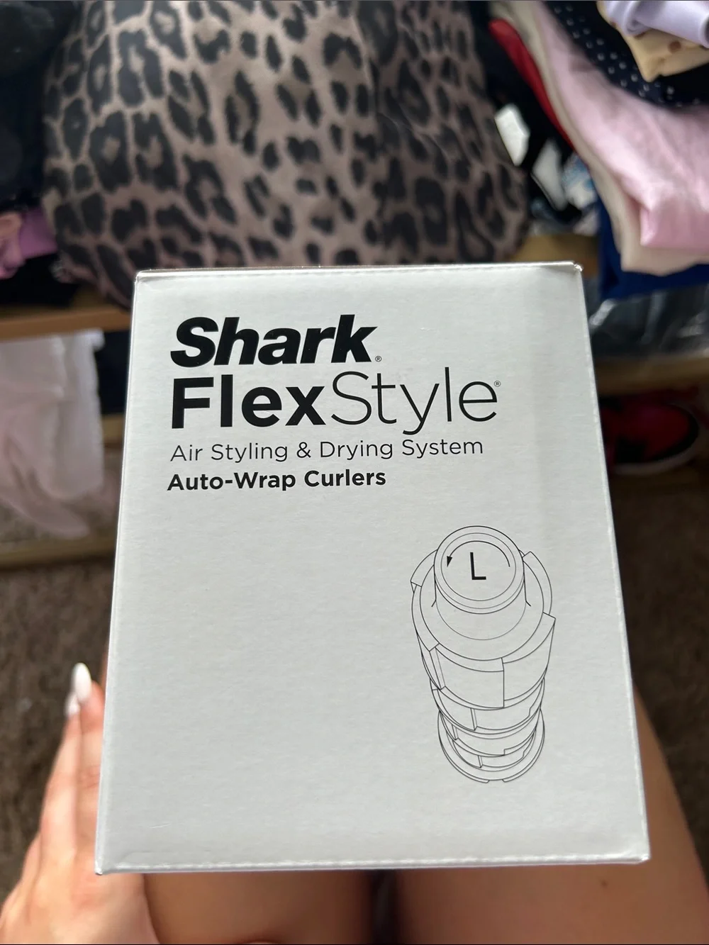 Shark FlexStyle Auto-Wrap Curlers – White